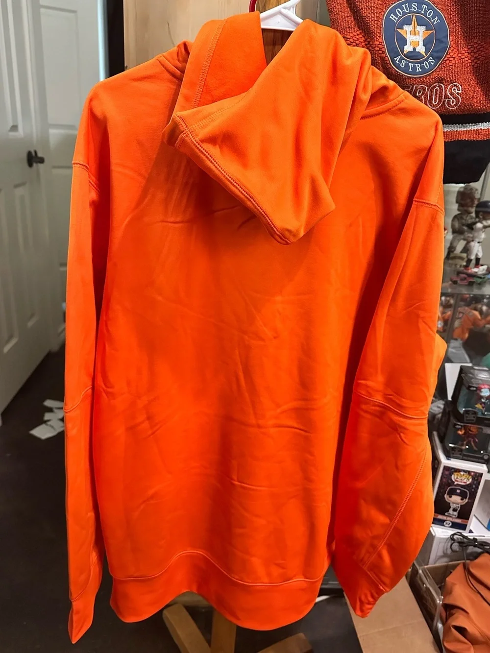 NWOT Nike Men's Orange Pullover Hoodie
